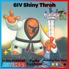 ✨ Shiny Throh 6IV ✨ Mega Dimension Pokemon Legends ZA Ready 🚀 Fast 🚀