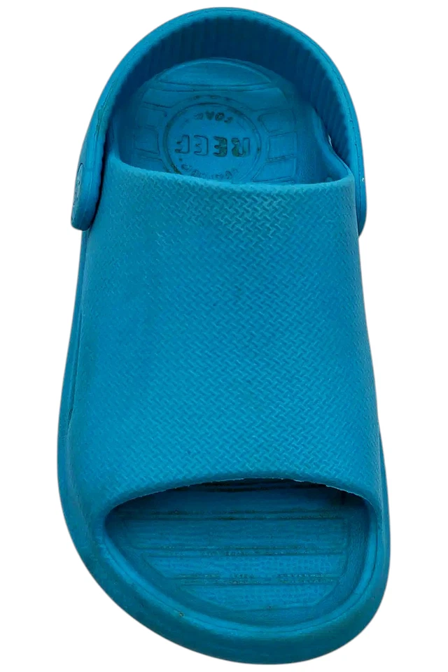 Sandalia REEF para niño pequeño Rio Slide azul buceo Foto 2 de 3