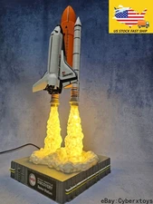 1:200 US NASA Space Shuttle Night Lamp Model Rocket Spacecraft 3D Model Builded