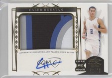 2022-23 Leaf Trinity Patch Auto Gold 50/75 Caleb Houstan #PA-CH1 Patch Auto 1u6