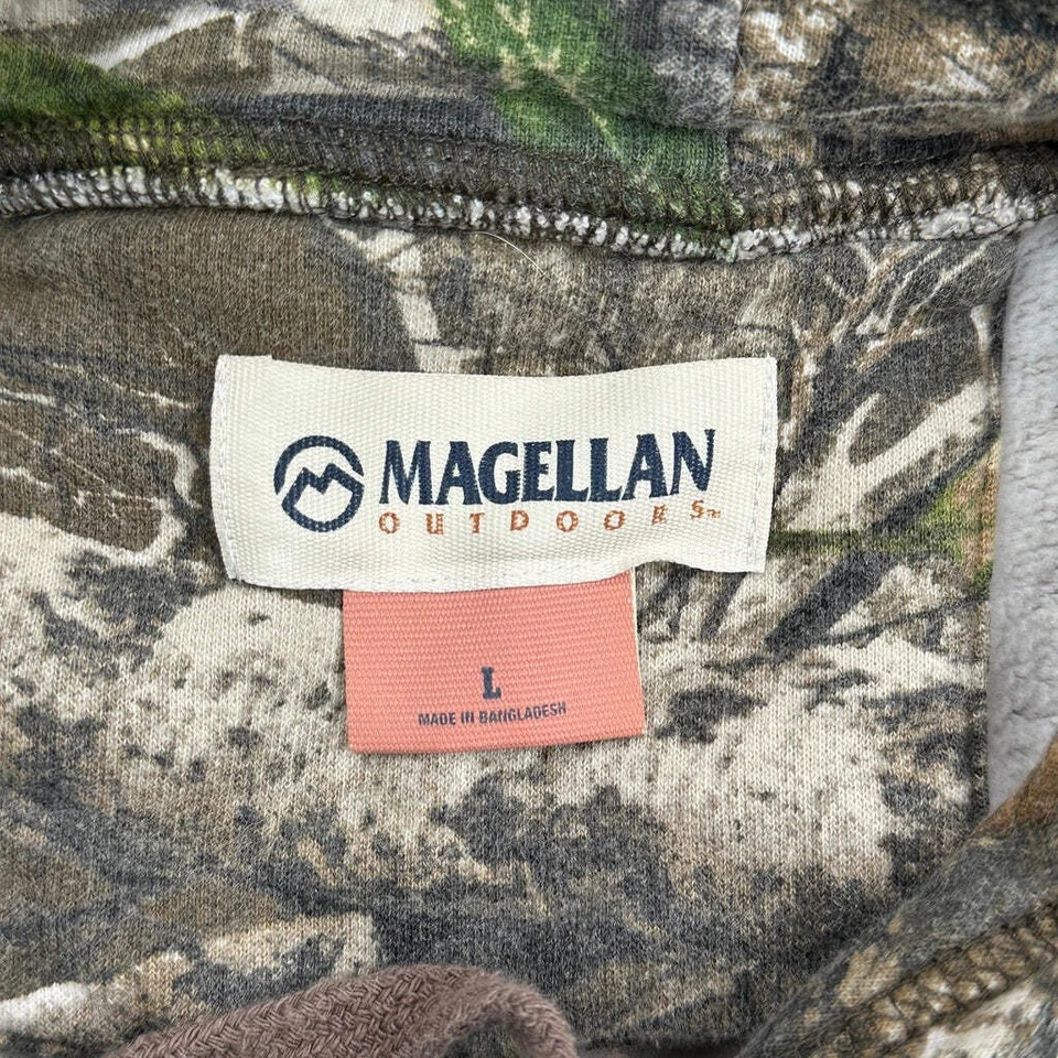 Magellan Hoodie - Large Camo Cotton Blend - Image 3 of 4