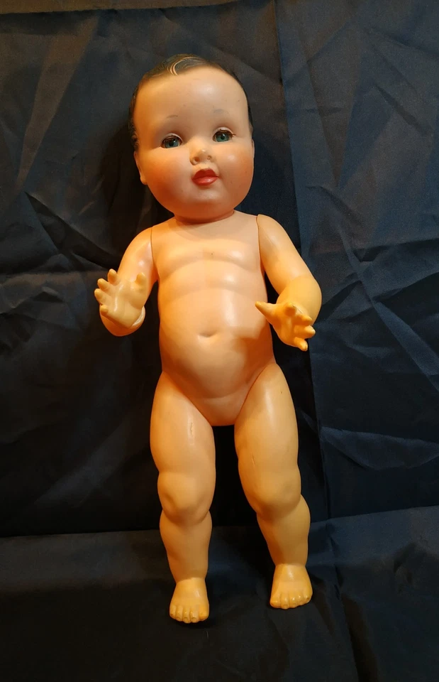 Poupon baigneur ancien Nani Convert 35 cm - Photo 3/4