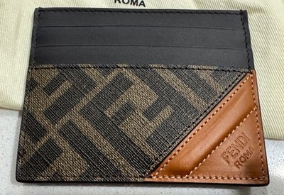 Fendi Wallet - Card Holder 7M0164 - AFB4 Tobacco/Dark brown
