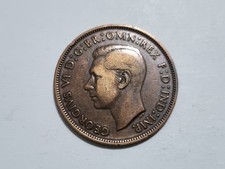 Lote L.35 Moneda Gran Bretaña UK Un 1 Penique 1939 Coleccionista Subasta