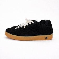 DVS Revival Skate Shoes Mens Size 9 Black Suede Low Top Classic 2000s New RARE