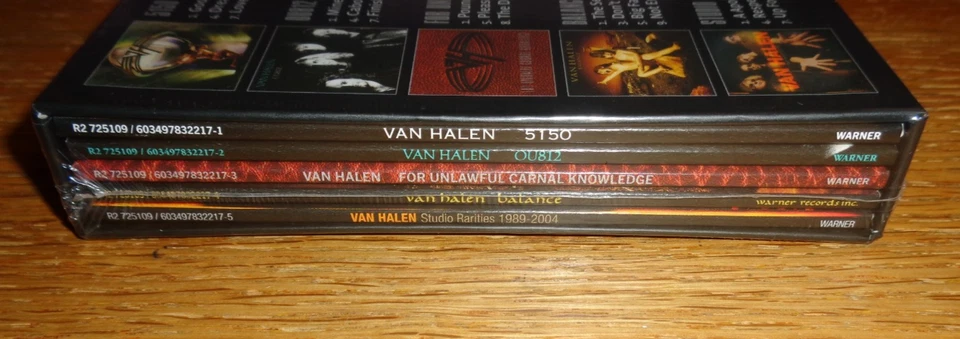 Van Halen The Collection II 5CD Box Set 2023 Remastered Sammy Studio Rarities - Image 3 of 4