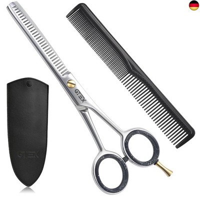 GTEX Effilierschere Friseur - Professionelles Ausdünnschere Haare - 6,5 Zoll 