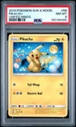 2019 POKEMON SUN & MOON UNIFIED MINDS #56 PIKACHU PSA 8