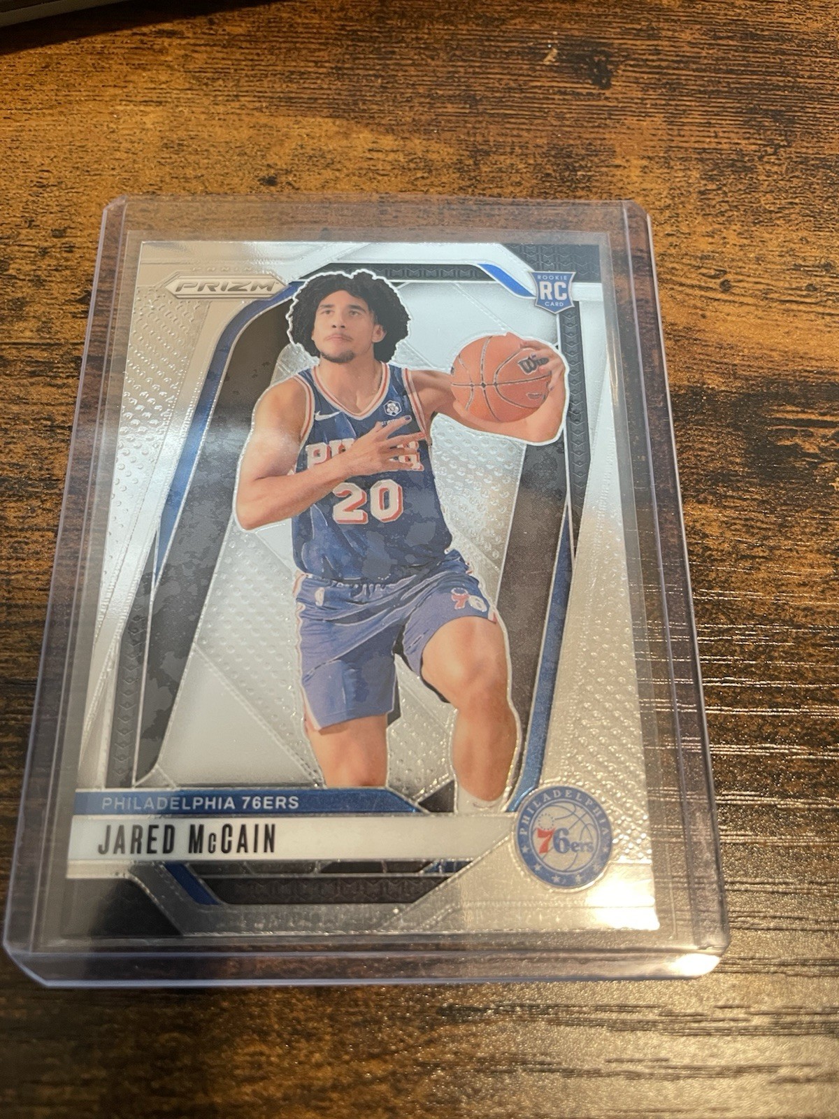 2024-25 Panini Prizm - Jared McCain #222 Silver Prizm (RC)
