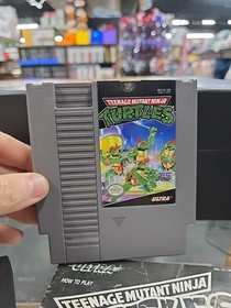 Ninja Turtles Nes gioco e manuale