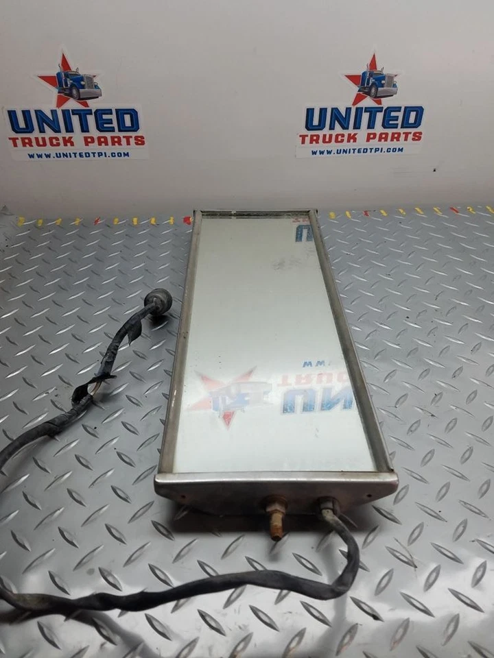 Vintage INTERNATIONAL *IH* Big Rig Truck Mirror West Coast 16x6 Heated - Image 3 of 3