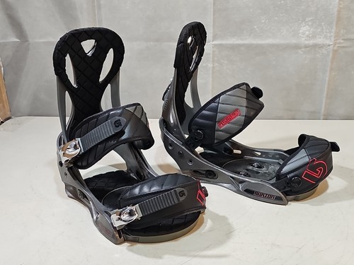Burton Mission Snowboardbindung Herren Large *schwarz & rot. Top Zustand! - Bild 2 von 11