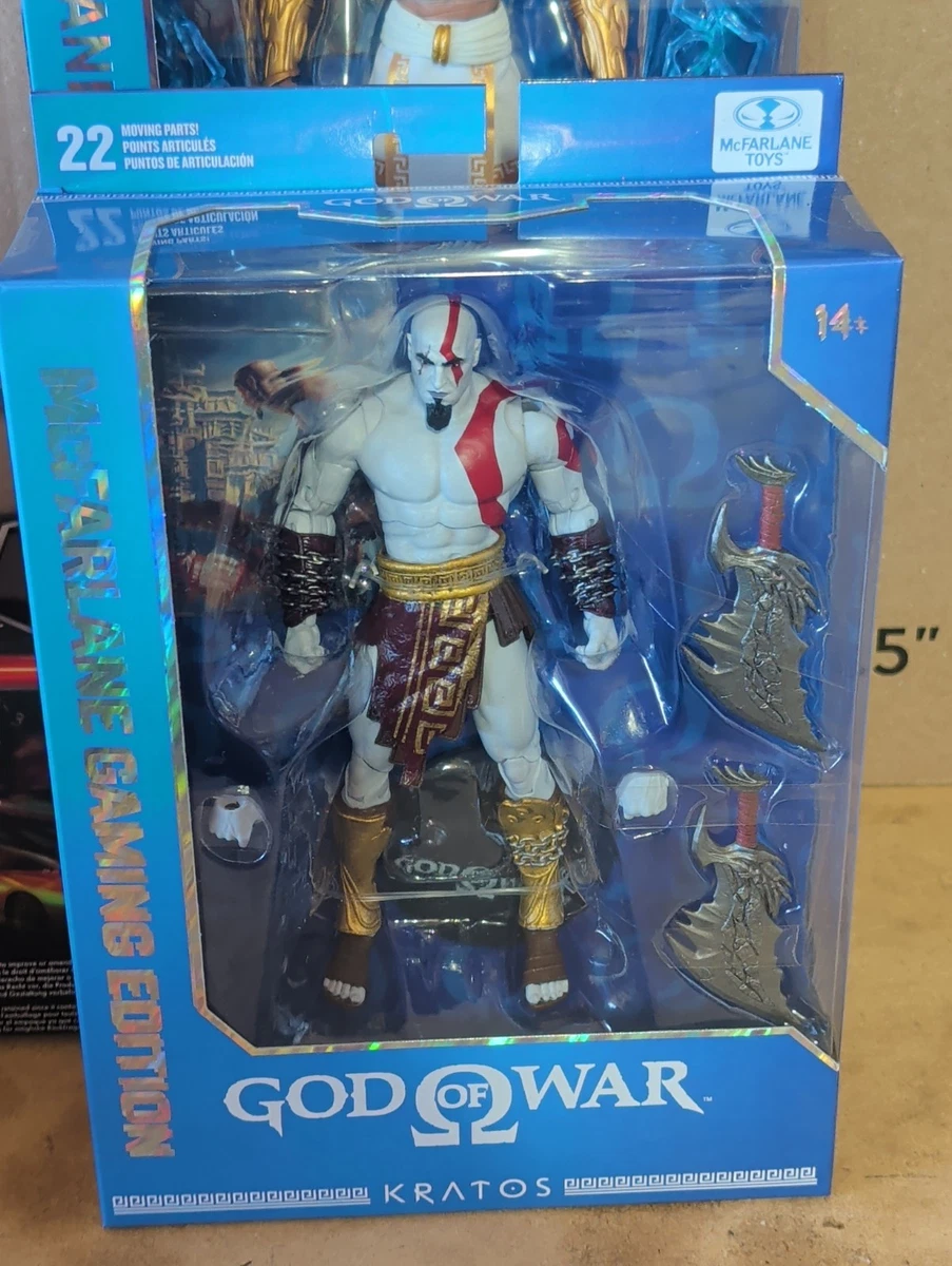 McFarlane God of War Kratos & Zeus 7in Action Figure Set Gaming Edition Sony PS5