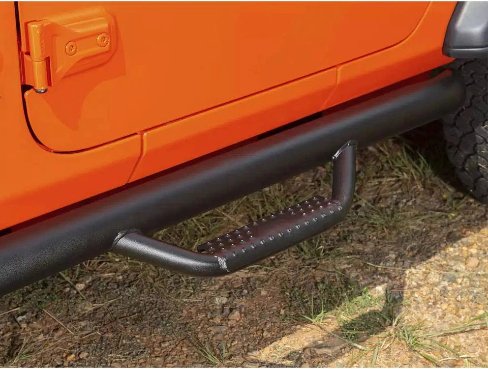 Rugged Ridge Spartan Nerf Bar Textured Black Fits 18-24 Jeep Wrangler JL Foto 2 de 4