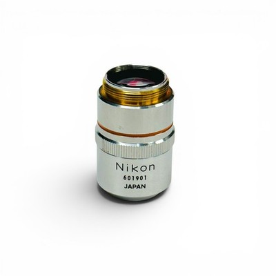 Nikon M Plan 2.5 / 0.075 Microscope Objective Lens 210/0 601901 Made in Japan