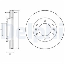 Bremsscheiben + Beläge vorne für Ford Ranger TKE | 980703