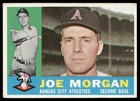 Joe Morgan 1960 Topps #229 RC Kansas City Athletics Good-VG Low Grade Writing
