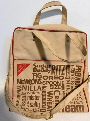 Vintage 1980s Nabisco Commercial Canvas Bag Tote Bag