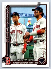 KRISTIAN CAMPBELL - MARCELO MAYER  RED SOX  2025 TOPPS UPDATE COMBOS #US241