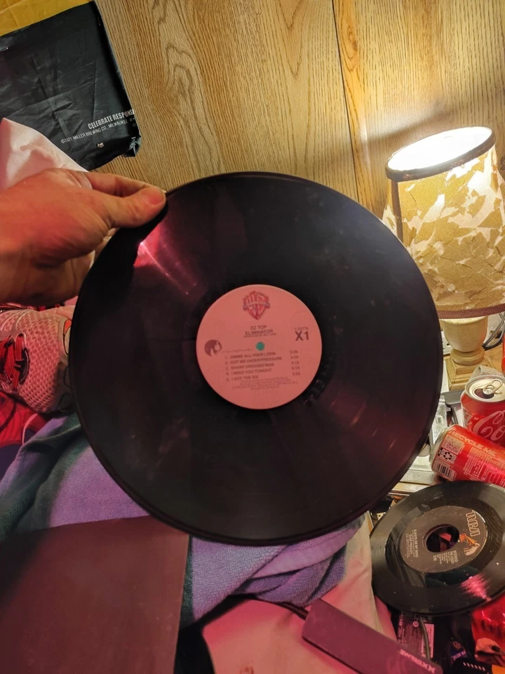 Eliminator by ZZ Top (Vinyl, 1983) - Image 3 of 4