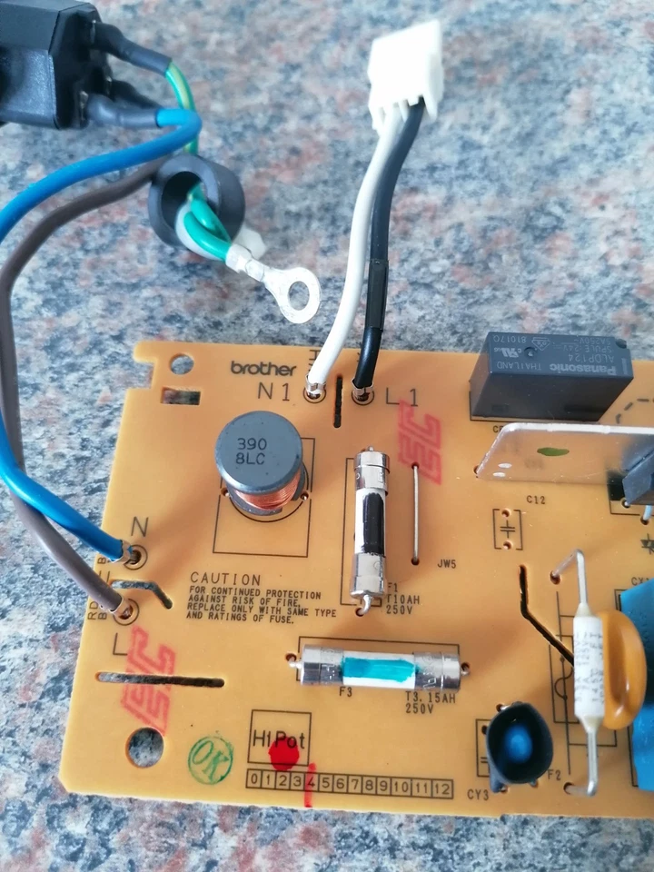 🖨️Brother DCP-L2510D (D00DHX-001) B512490-2 Power Supply Board Genuine OEM Part - Image 4 of 4