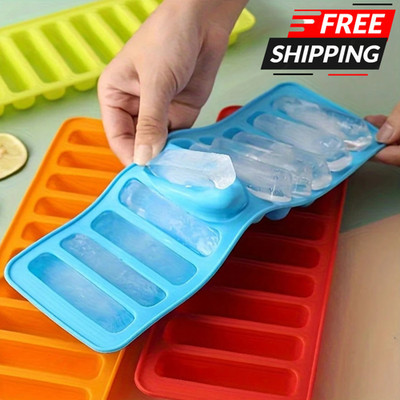 1 Stück Eisrohr Tablett Perfekt Eisbar Form Silikon Eisbar Tablett Wasserflaschen Tablett