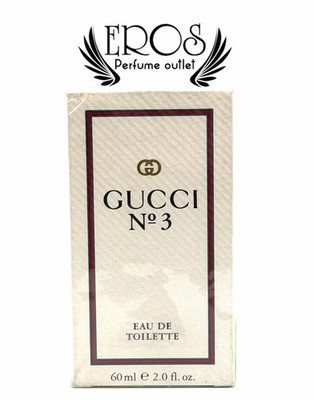 *VINTAGE* GUCCI No.3 by GUCCI 60ML 2 Onz EDT  SEALED SPRAY