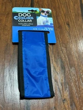 New Evriholder Dog Cooling Collar Medium Blue Heat Relief for Summer