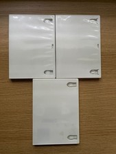 Nintendo Wii Game Cases Lot of 3 OEM White Authentic Empty Boxes Good Condition