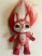 Zelf Troll Doll “KITSU” Fox Moose Enterprise 2013 Medium Size  2.5”