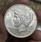 1934-D Silver Peace Dollar Better Date BU Details RARE 1934-D