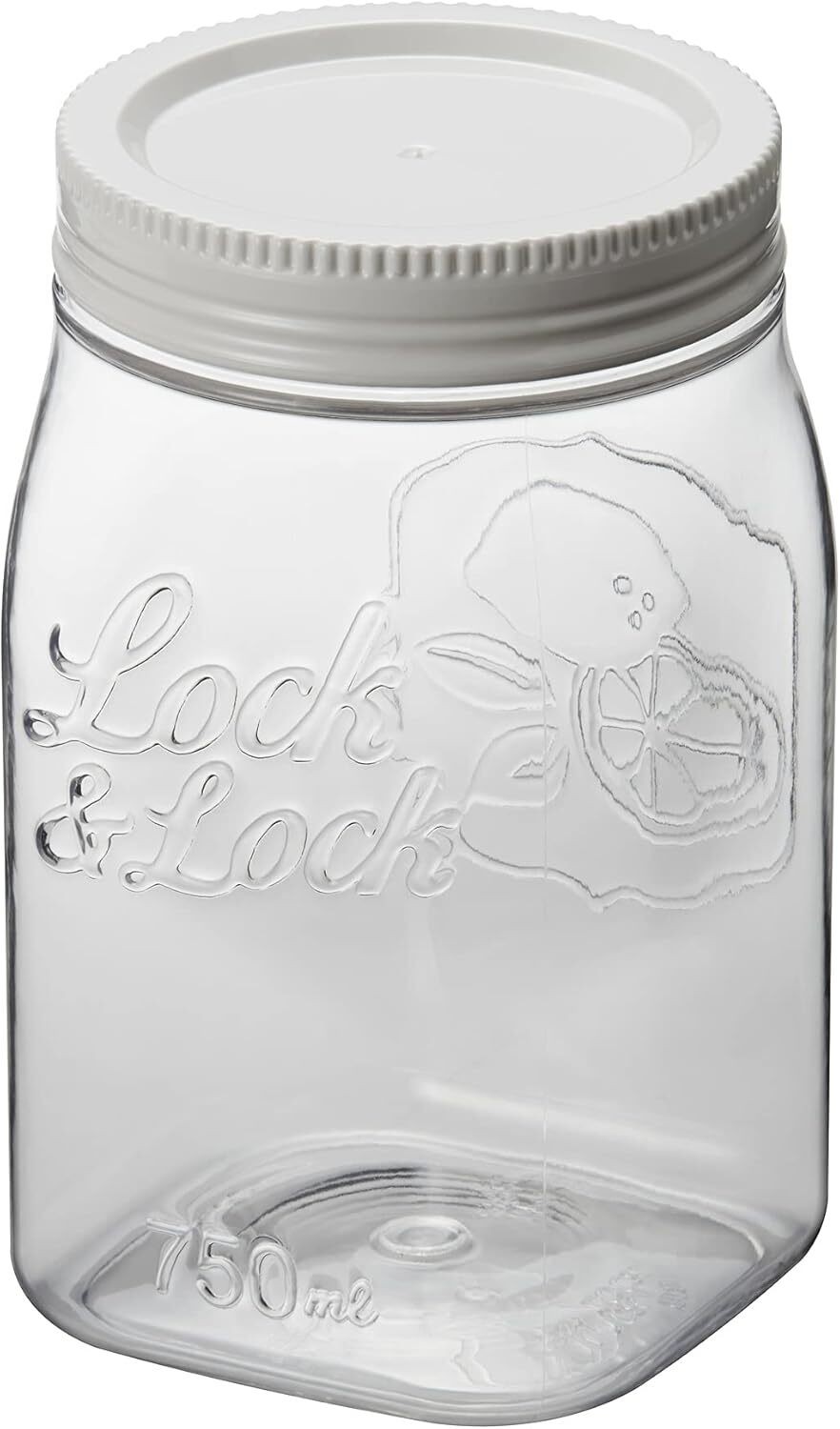LocknLock 750ml Airtight BPA-Free Transparent Door Pocket Storage Canister