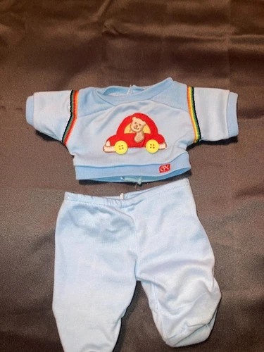 Vintage Cabbage Patch Kids/Doll Clothes Blue Outfit (419)
