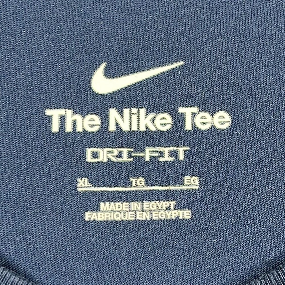 Nike The Nike Tee Dri Fit Nike Trail Running Long Sleeve Mens Size XL Blue - Image 3 of 4