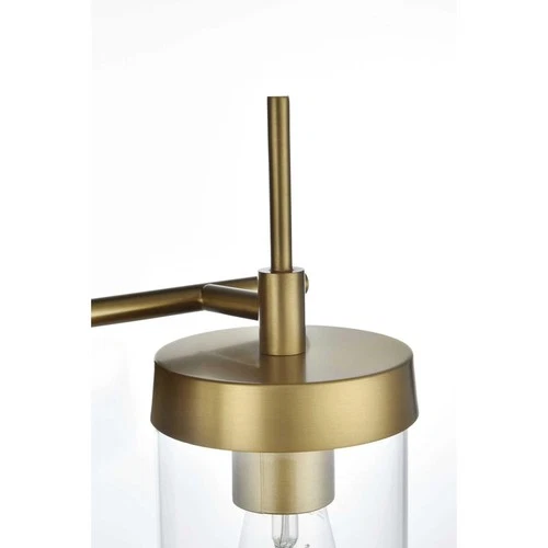 Living District LD7319W32SG Taryin Bathroom Vanity Light Satin Gold - Picture 6 of 8