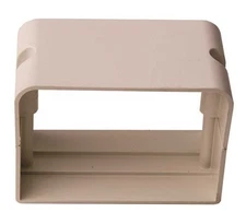 SpeediChannel 4 in. PVC Union Coupling for Ductless Mini-Split Line-Set Cover Sy