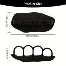 2Pairs Ergonomic Silicone Hand Grip Trainer for Unisex Grip Strength Enhancement