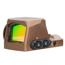 Sig Sauer ROMEO-X Pro 2 MOA Red Circle Dot FDE Reflex Sight SORX1002