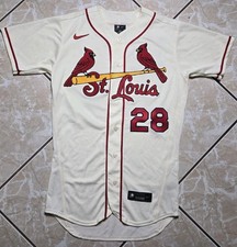 New Nike St. Louis Cardinals Nolan Arenado Authentic On Field Elite Jersey 40