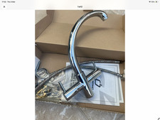 RHINE CHROME EFFECT MONOBLOC TAP from b&q.