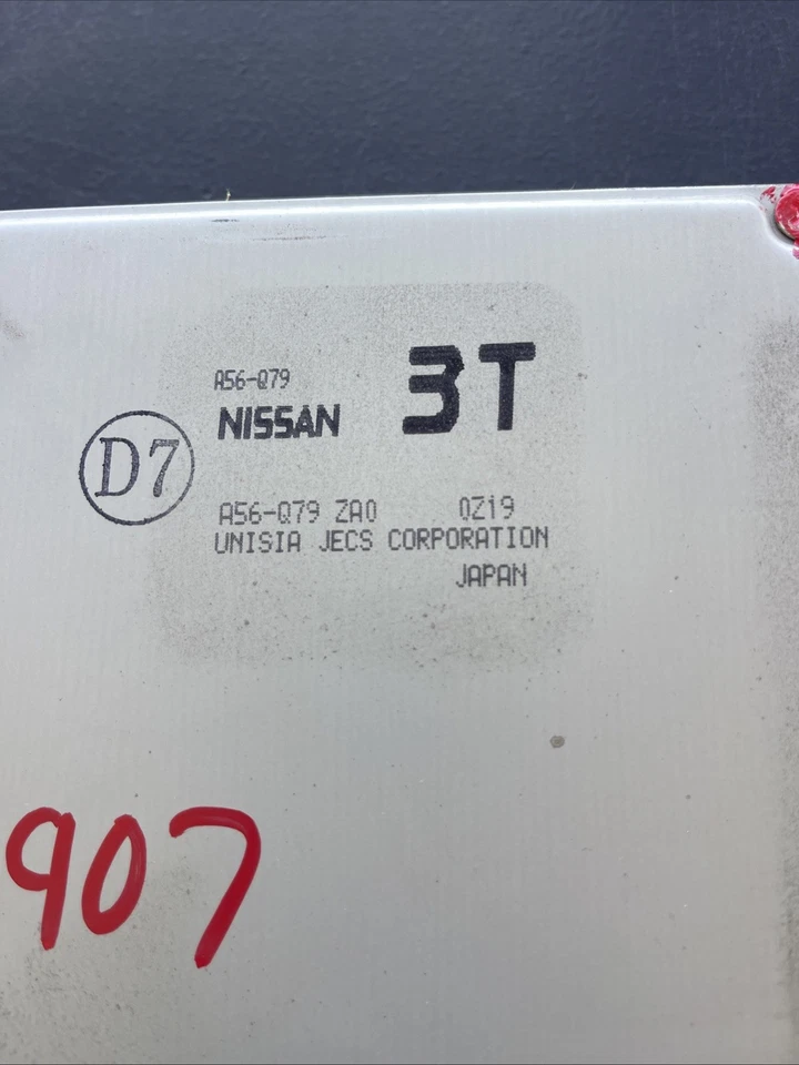 01 2001 Nissan Máxima Infiniti I30 ECU PCM ECM MÓDULO DE CONTROL DEL MOTOR A56-Q79 Foto 2 de 4