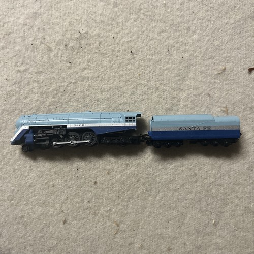 Weaver Santa Fe Blue Goose 4-6-4 Dampflok 3460 (JM) Santa Fe 3460 blau Lok Pa | Zustand: Used