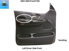 Yl3z1623943aab 01 02 03 Ford F150 Front Left Driver Door Trim Panel Yl3z1623943aab 01 02 03 Ford F150 Front Left Driver Door Trim Panel
