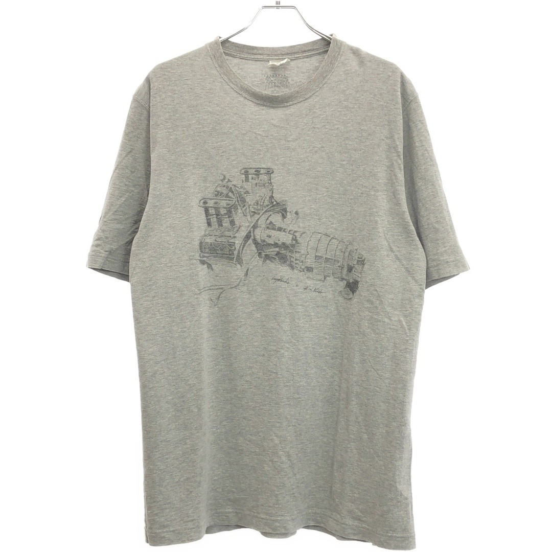 LOOPWHEELER NAITO AUTO ENGINEERING KEI PRINT T-SHIRT GREY XL