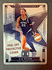 2025 WNBA IMPECCABLE STAINLESS STARS #18/99 A'JA WILSON LAS VEGAS ACES WNBA MVP