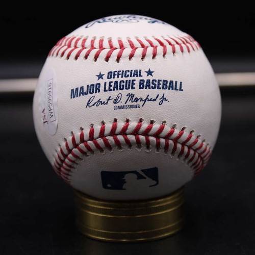 Tom Glavine Signed Rawlings OML Baseball Auto Inscribed 305 Wins JSA ZJ17646 - Picture 3 of 7