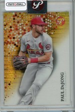 2022 Topps Pristine Paul Dejong Encased Gold Refractor /50