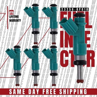 6x OEM Denso Fuel Injectors for 10-18 Lexus ES RX350 Toyota Avalon Sienna 3.5 V6