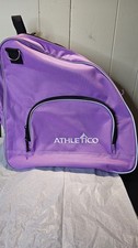 Athletico Purple Skate Bag For Inline Or Roller Skates. Missing Shoulder Strap