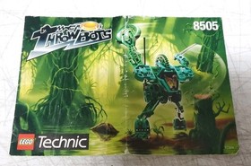 Lot of 3: LEGO Technic Throwbots 8505, 8506 & 8521 w/Some Discs, Pre-Owned *READ